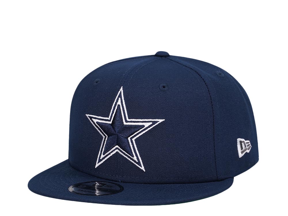 New Era Dallas Cowboys Navy Throwback Edition 9Fifty Snapback Casquette