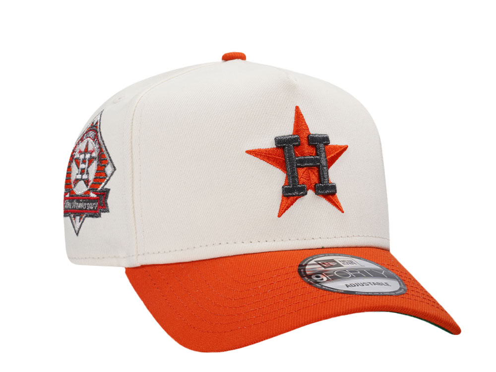 New Era Houston Astros 25th Anniversary Chrome Edition A Frame Snapback Casquette