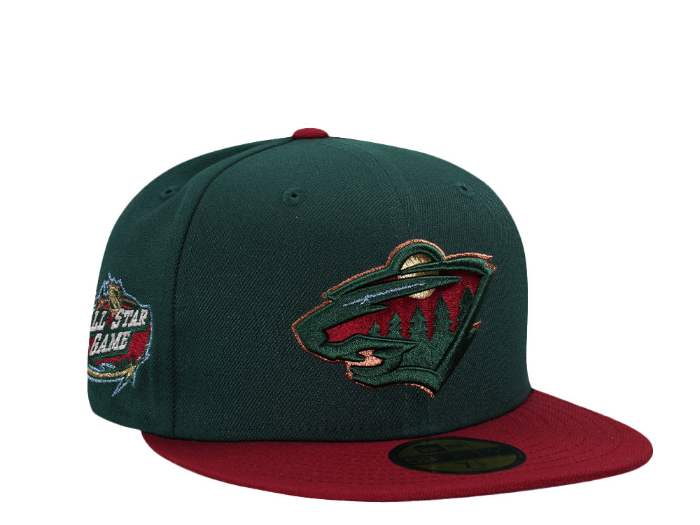 New Era Minnesota Wild All Star Game 2004 Two Tone Edition 59Fifty Fitted Casquette