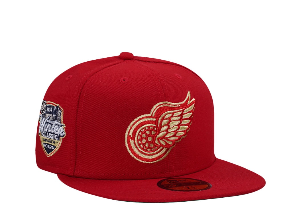 New Era Detroit Red Wings Winter Classic 2014 Throwback Prime Edition 59Fifty Fitted Casquette