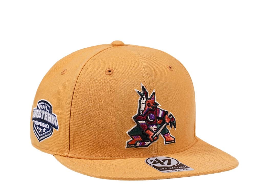 47brand Arizona Coyotes Grinder Edition Captain Snapback Casquette