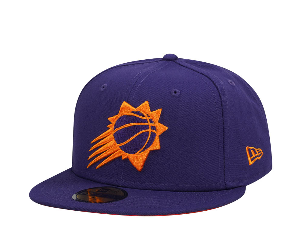 New Era Phoenix Suns Purple Orange Edition 59Fifty Fitted Casquette