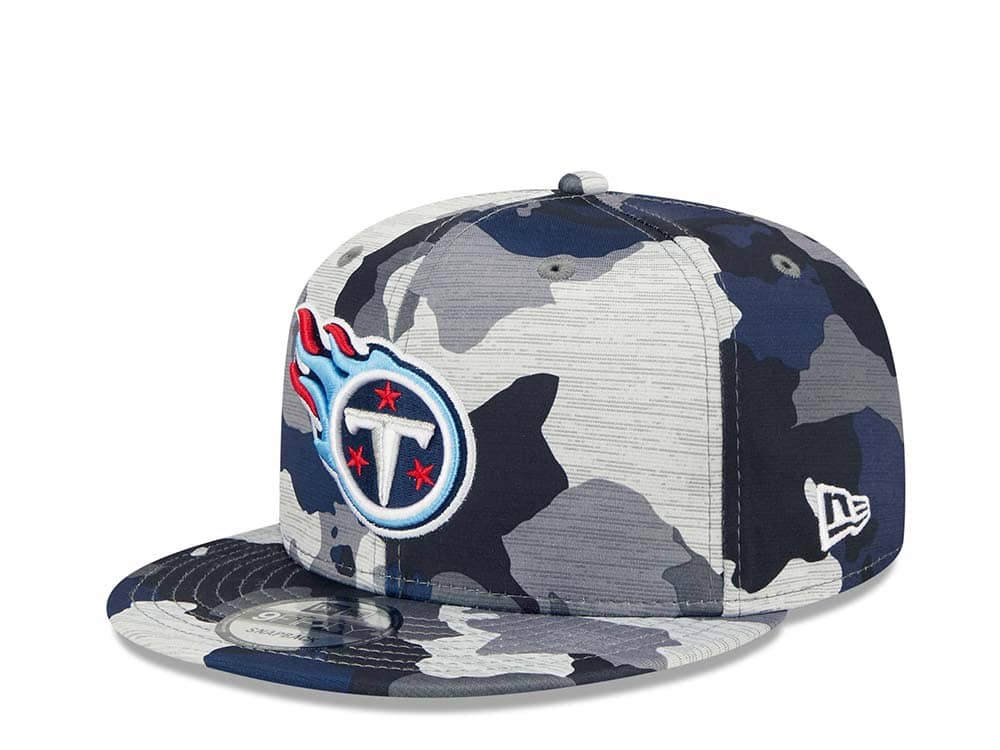 New Era Tennessee Titans NFL Training Camp 22 Camo 9Fifty Snapback Casquette