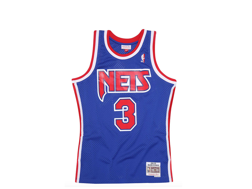 Mitchell & Ness New Jersey Nets Drazen Petrovic Swingman 2.0 1992-93 Maillot