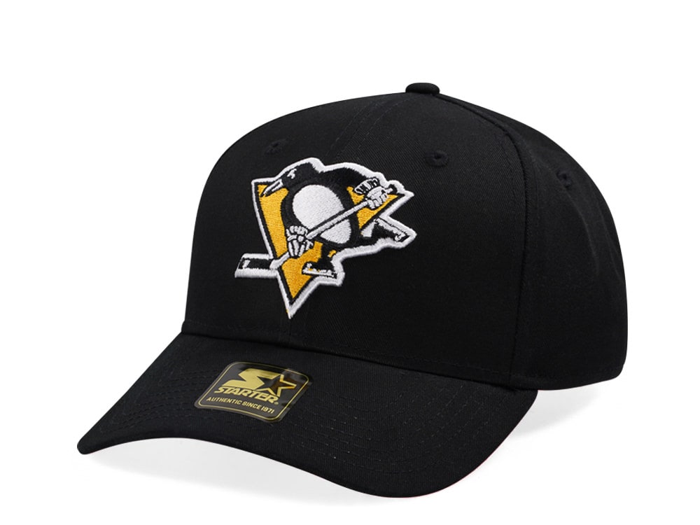 Starter Pittsburgh Penguins Score Cotton Twill Curved Snapback Casquette