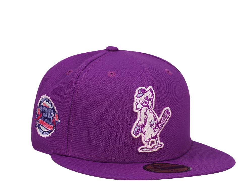 New Era St. Louis Cardinals 125th Anniversary Purple Pink Edition 59Fifty Fitted Casquette