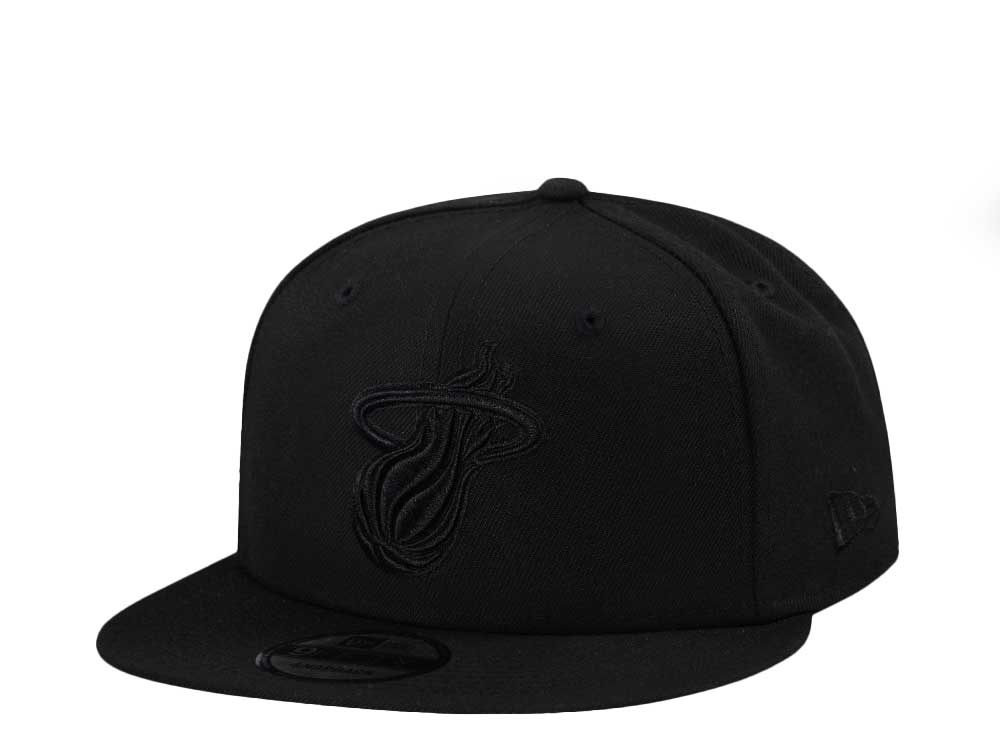 New Era Miami Heat Black Classic Edition 9Fifty Snapback Casquette