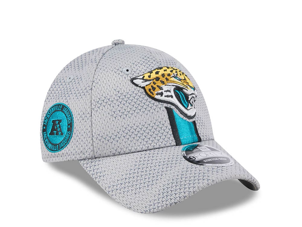 New Era Jacksonville Jaguars Sideline 2024 9Forty Stretch Snapback Cappellini