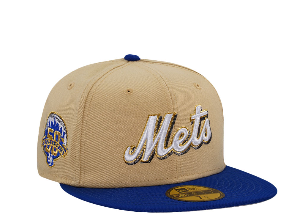 New Era New York Mets 50th Anniversary Vegas Prime Two Tone Edition 59Fifty Fitted Casquette