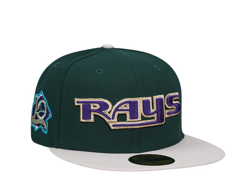 New Era Tampa Bay Rays 10 Seasons Color Flip Two Tone Edition 59Fifty Fitted Casquette