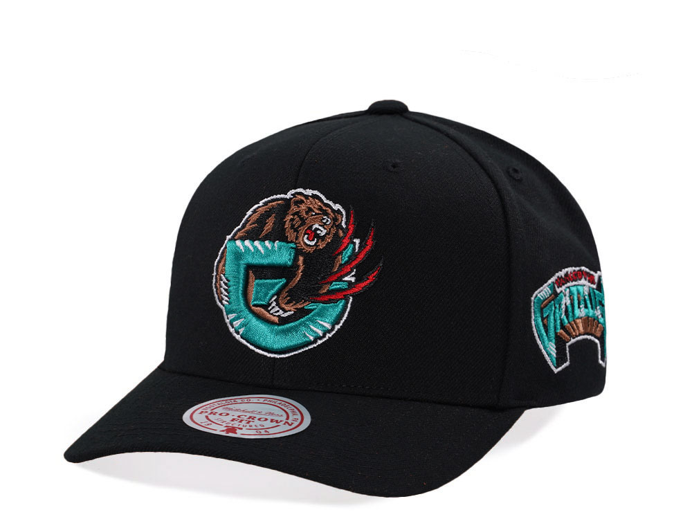 Mitchell & Ness Vancouver Grizzlies Hardwood Classic Pro Crown Fit Black Snapback Casquette