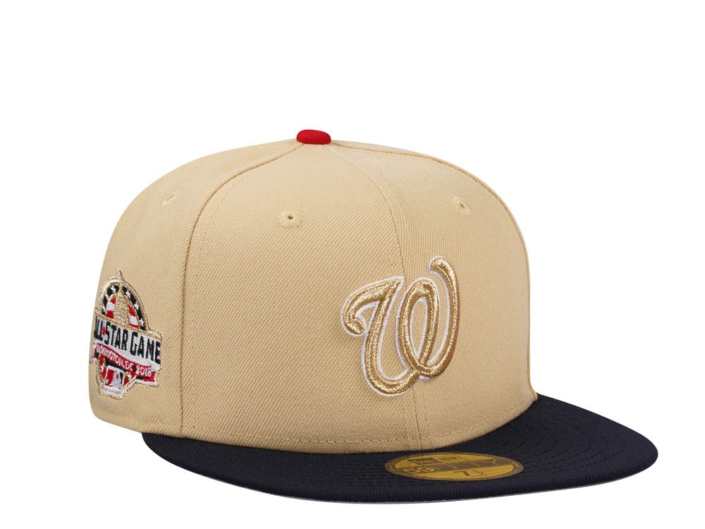 New Era Washington Nationals All Star Game 2018 Vegas Prime Two Tone Edition 59Fifty Fitted Casquette