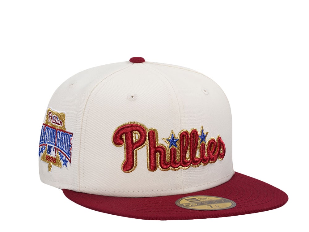 New Era Philadelphia Phillies All Star Game 1996 Chrome Gold Two Tone Edition 59Fifty Fitted Casquette