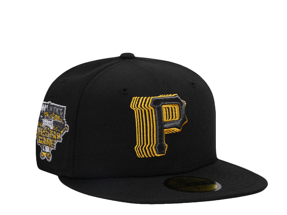 New Era Pittsburgh Pirates All Star Game 2006 Black Faded Edition 59Fifty Fitted Casquette