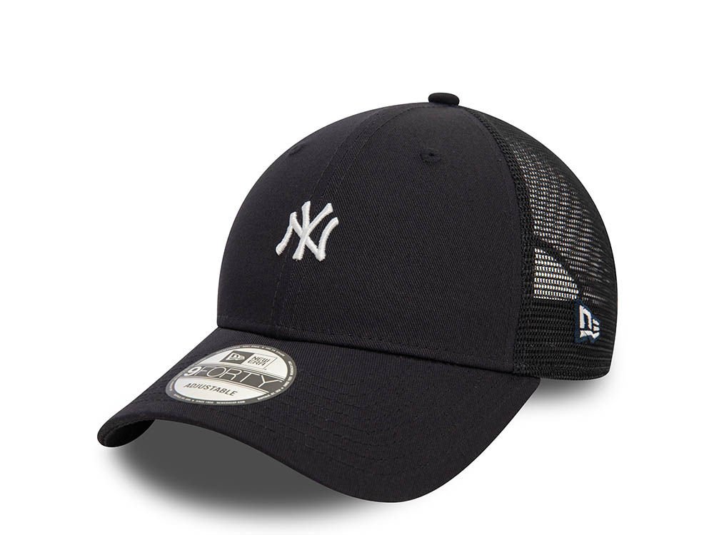 New Era New York Yankees Navy Trucker 9Forty Strapback Casquette