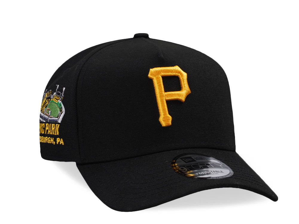 New Era Pittsburgh Pirates PNC Park Black Edition 9Forty A Frame Snapback Casquette