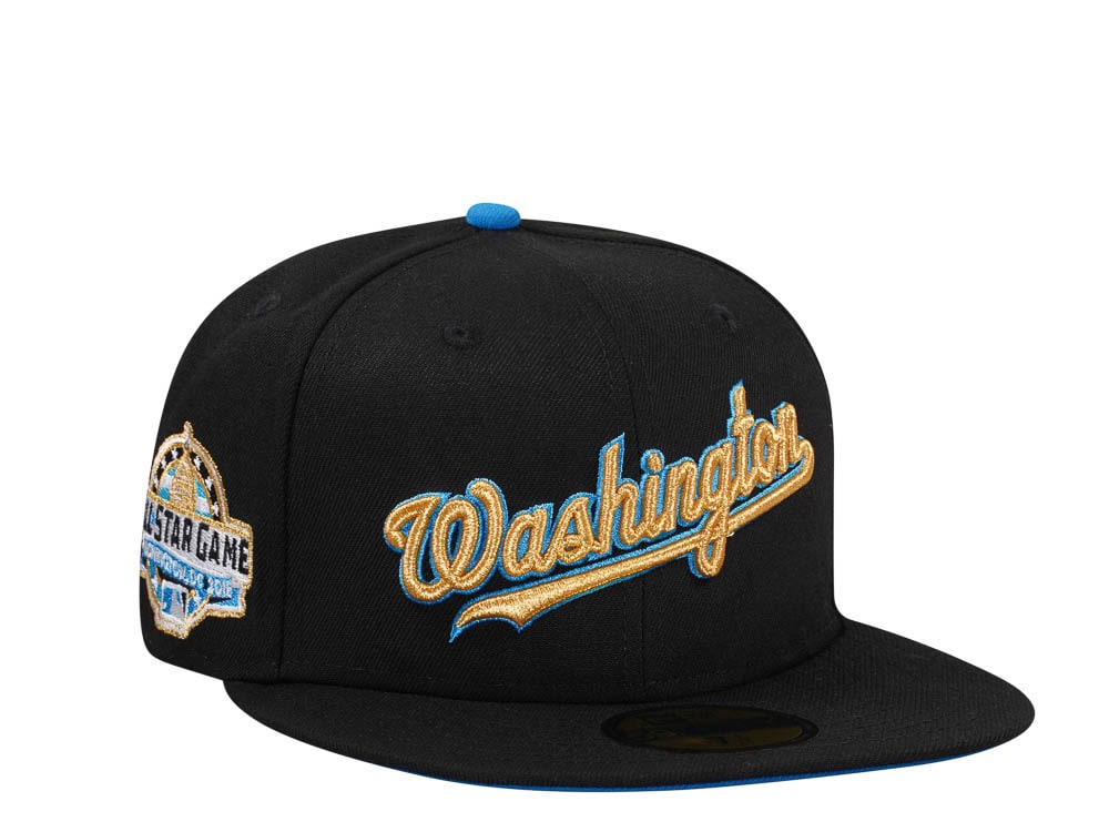 New Era Washington Nationals All Star Game 2018 Golden Script Two Tone Edition 59Fifty Fitted Casquette