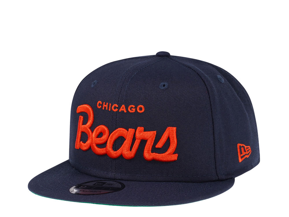 New Era Chicago Bears Script Edition 9Fifty Snapback Casquette