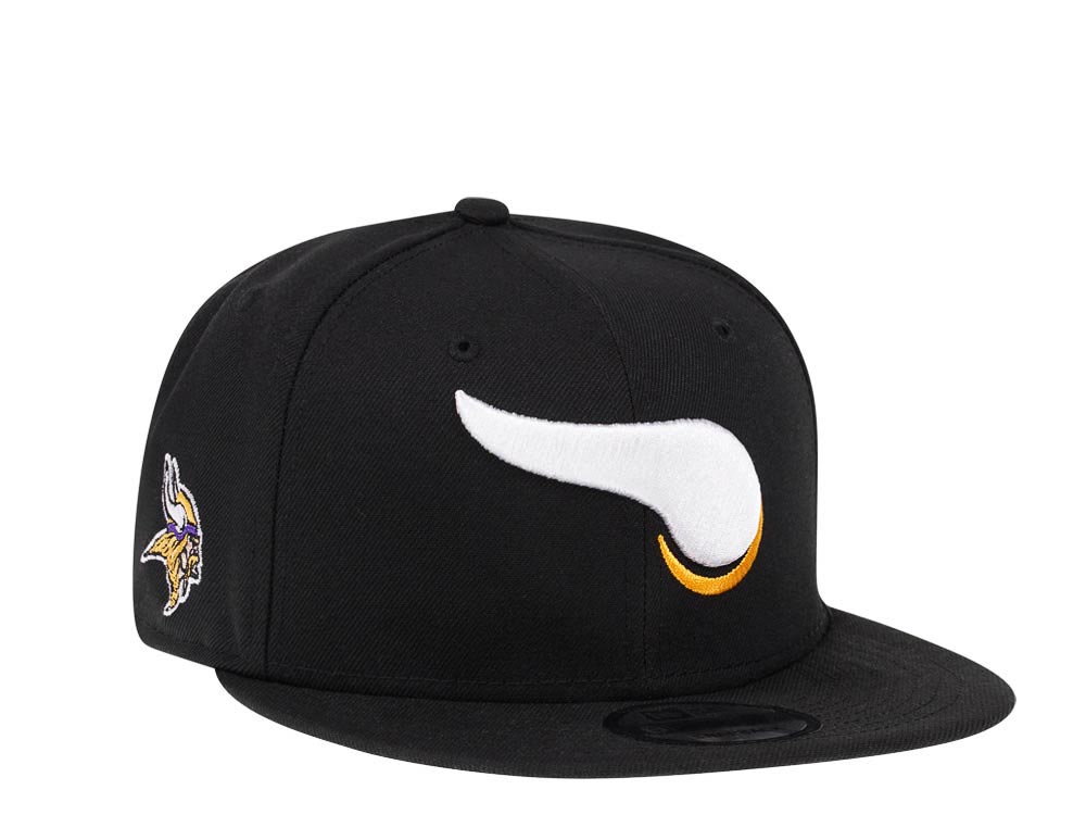 New Era Minnesota Vikings Black Prime Edition 9Fifty Snapback Casquette