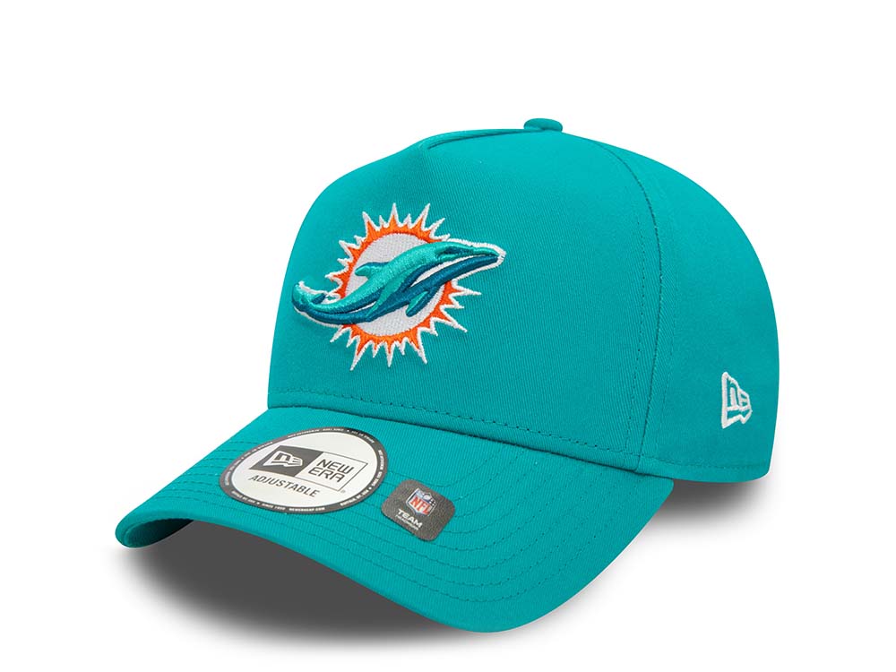 New Era Miami Dolphins Teal A Frame Snapback Casquette