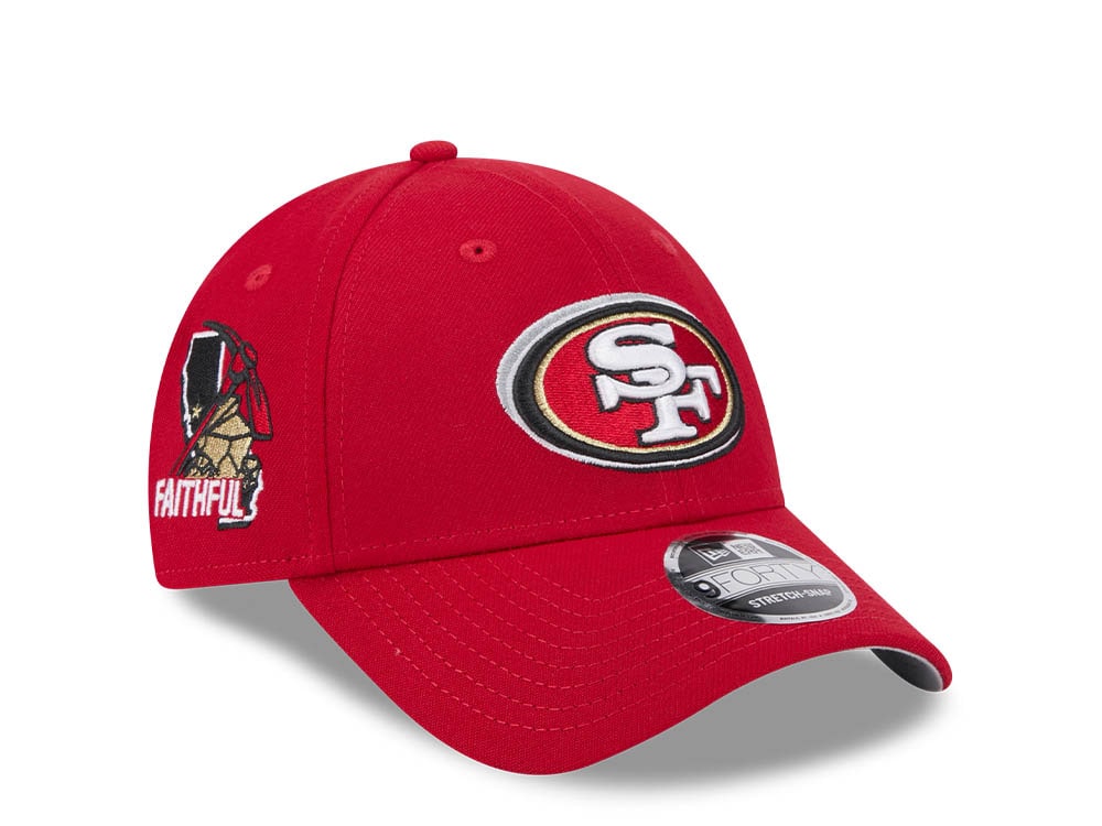 New Era San Francisco 49ers NFL24 Draft 9Forty Stretch Snapback Casquette