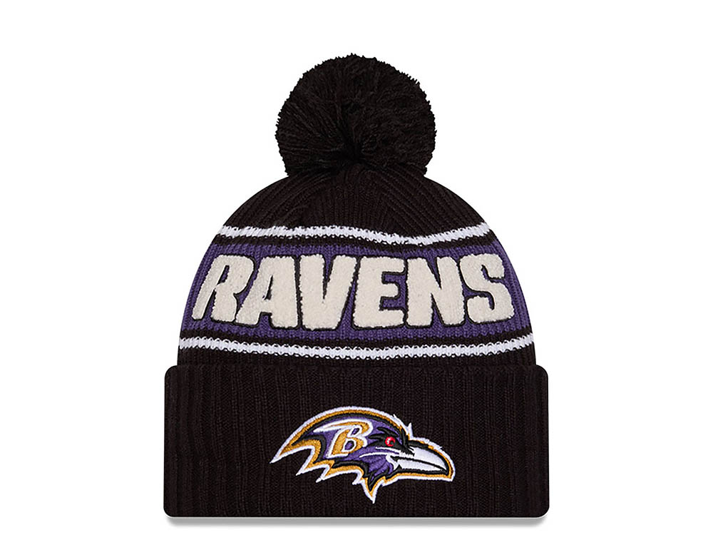 New Era Baltimore Ravens Sideline 2024 Chapeau