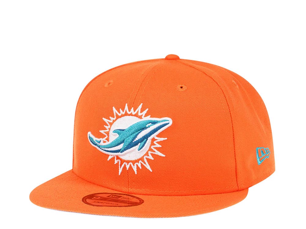 New Era Miami Dolphins Orange Edition 9Fifty Snapback Casquette