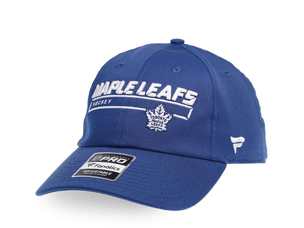 Fanatics Toronto Maple Leafs Authentic Pro Rinkside Adjustable Strapback Casquette