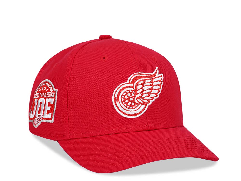 American Needle Detroit Red Wings Farewell Season the Joe Red Snapback Casquette