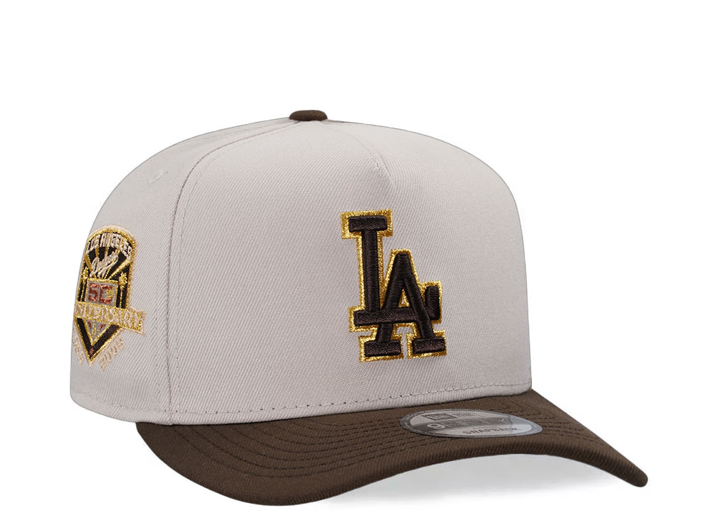 New Era Los Angeles Dodgers 50th Anniversary Two Tone Edition 9Fifty A Frame Snapback Casquette