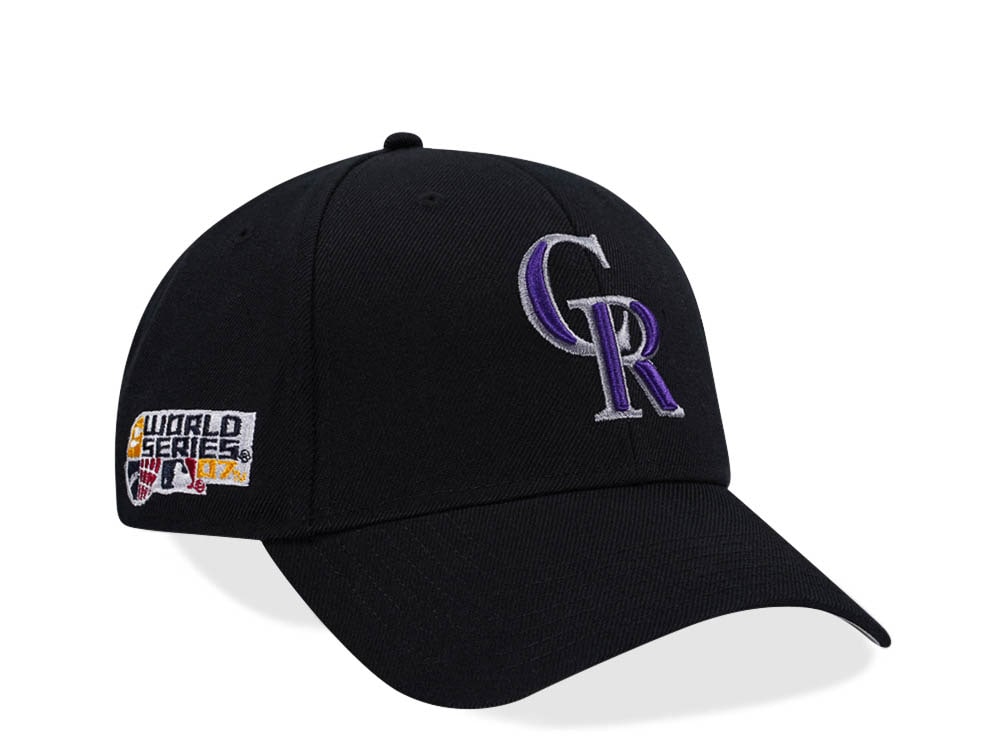 47Brand Colorado Rockies World Series 2007 Navy Sure Shot MVP Snapback Casquette