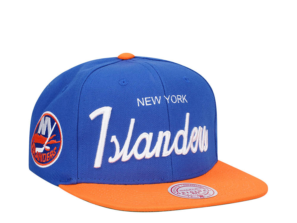 Mitchell & Ness New York Islanders Vintage Script Snapback Casquette