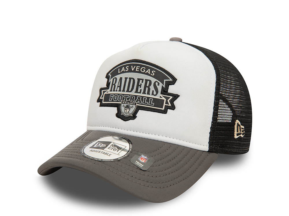 New Era Las Vegas Raiders Classic Trucker A Frame Snapback Casquette