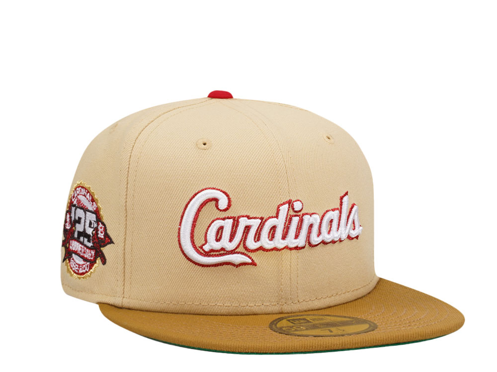 New Era St. Louis Cardinals 125th Anniversary Vegas Two Tone Edition 59Fifty Fitted Casquette