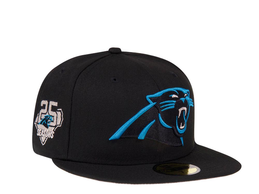 New Era Carolina Panthers 25 Seasons Black Classic Prime Edition 59Fifty Fitted Casquette