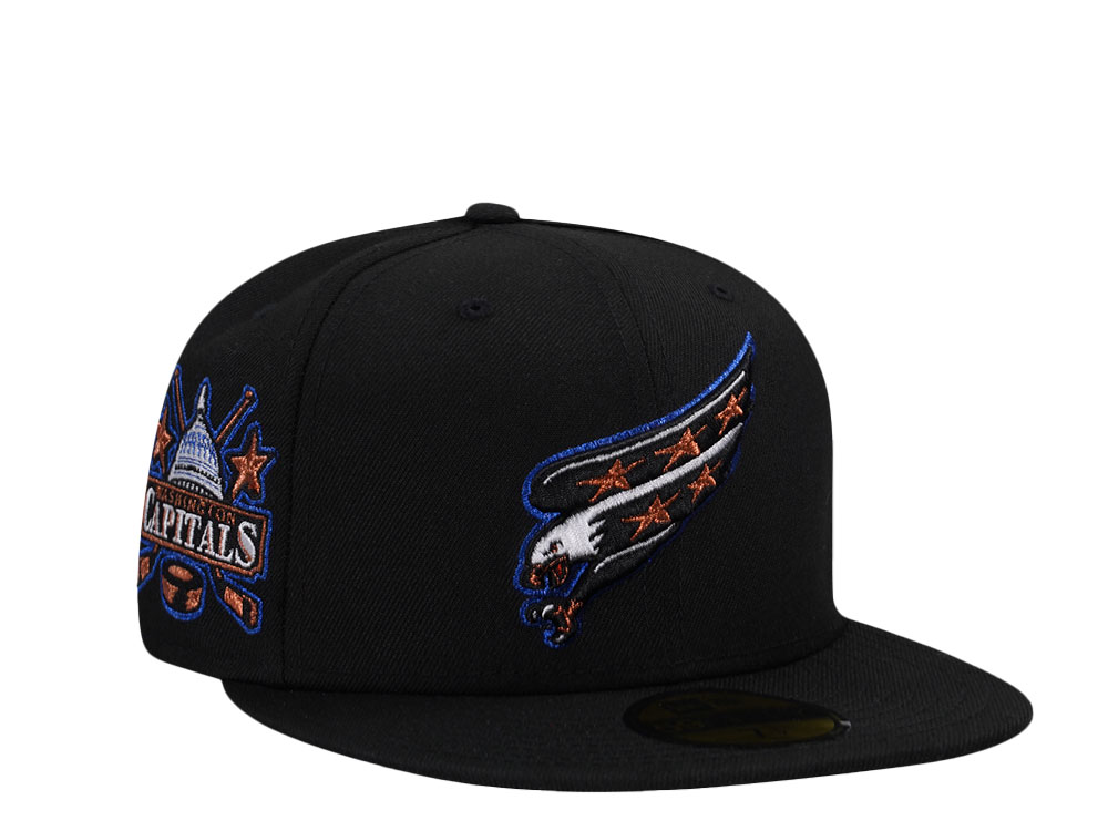 New Era Washington Capitals Screaming Eagle Black Prime Edition 59Fifty Fitted Casquette