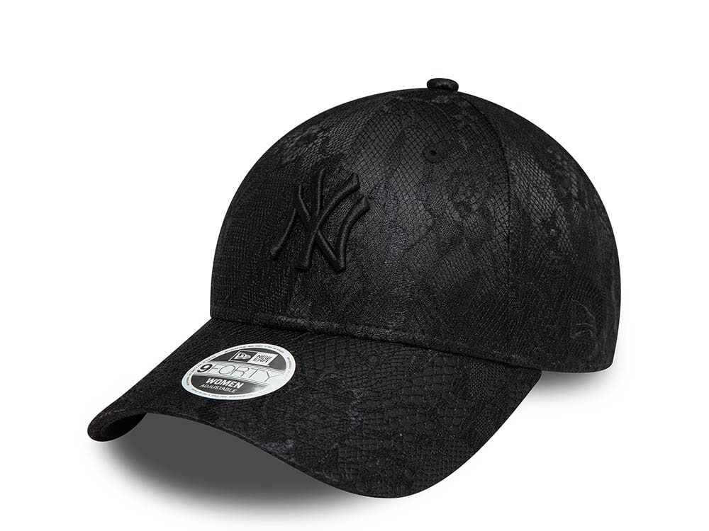 New Era New York Yankees Lace Black Womens 9Forty Snapback Casquette