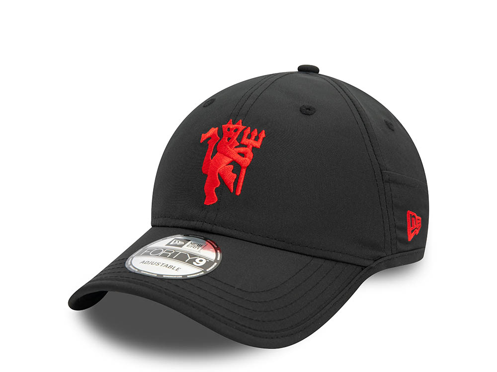 New Era Manchester United Black 9Forty Strapback Casquette