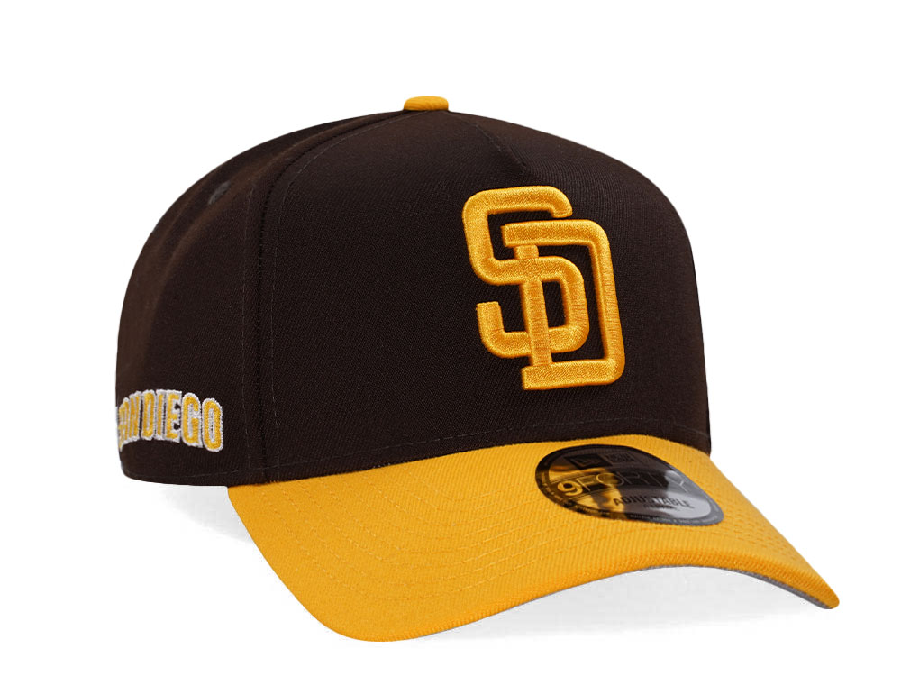 New Era San Diego Padres Classic Two Tone Edition 9Forty A Frame Snapback Casquette