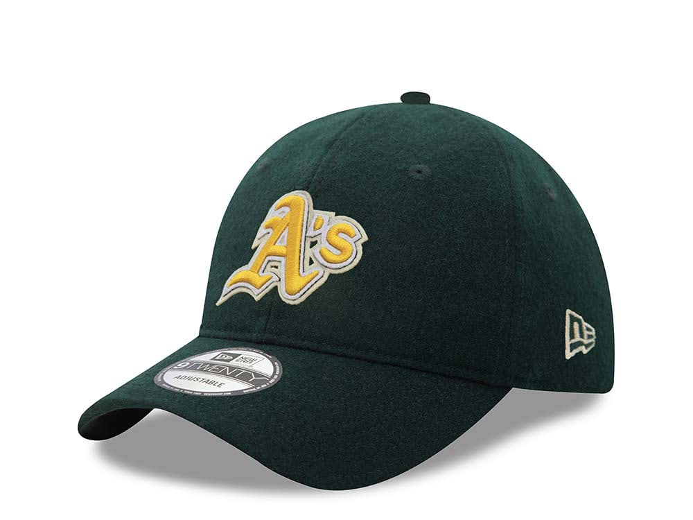 New Era Oakland Athletics Melton Green 9Twenty Snapback Casquette