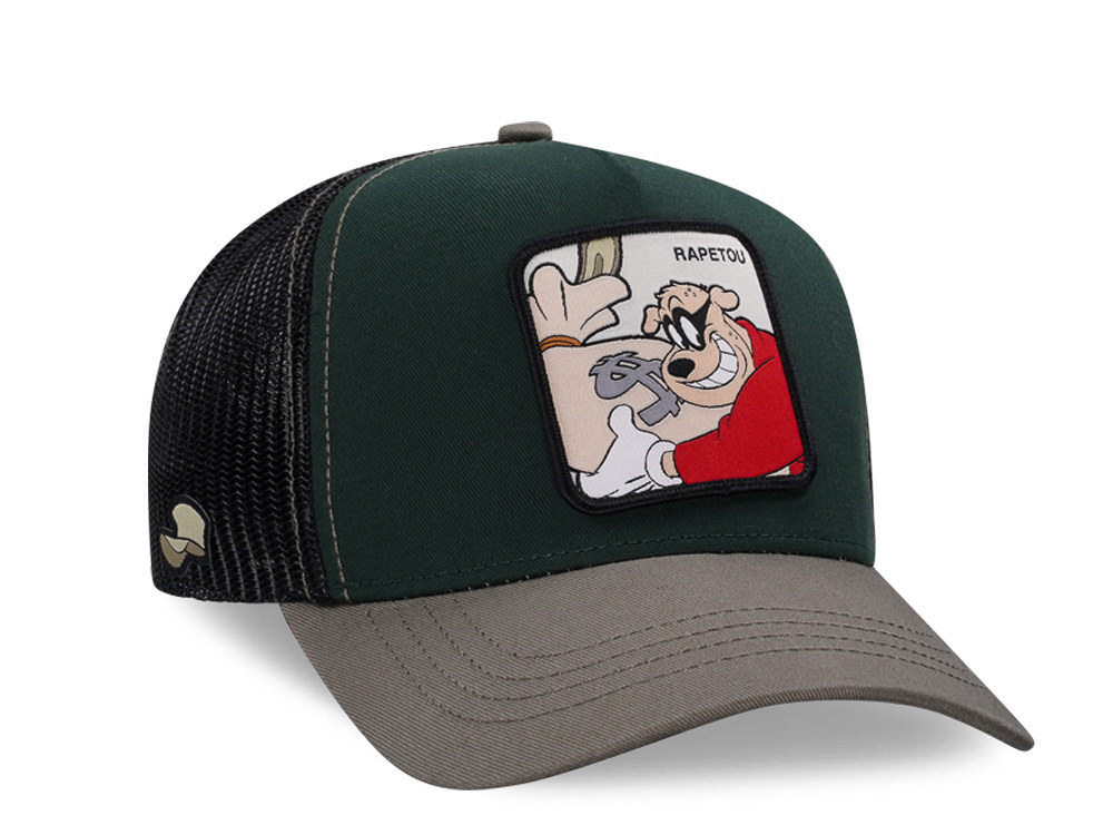 Capslab Disney Rapetou Green Grey Trucker Snapback Casquette