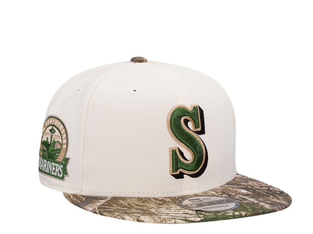 New Era Seattle Mariners 30th Anniversary Realtree Edition 9Fifty Snapback Casquette