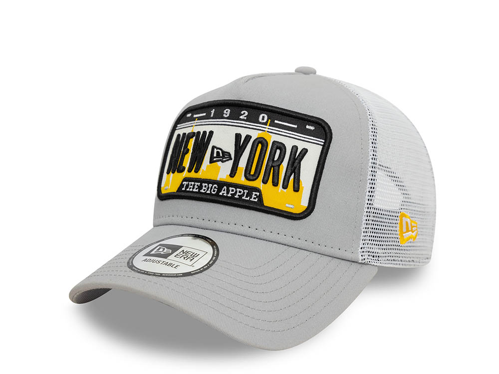 New Era New York The Big Apple Trucker A Frame Snapback Casquette