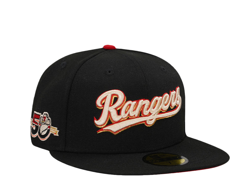 New Era Texas Rangers 50th Anniversary Edition 59Fifty Fitted Casquette