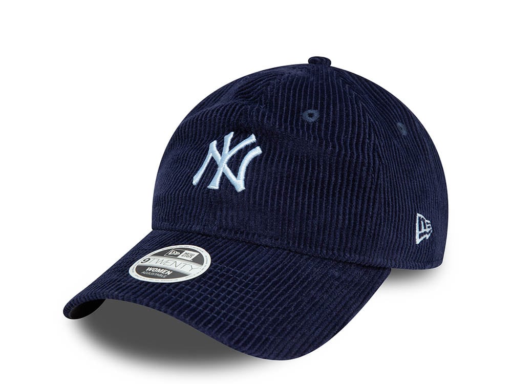 New Era New York Yankees Corduroy Navy Womens 9Twenty Snapback Casquette