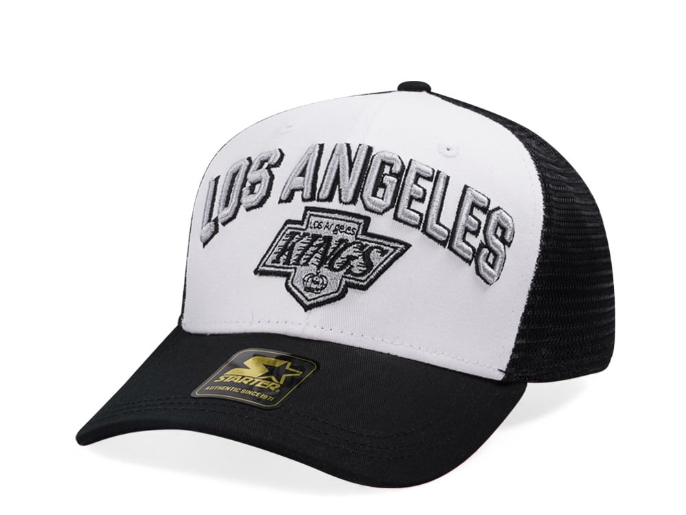 Starter Los Angeles Kings Penalty Curved Trucker Snapback Casquette