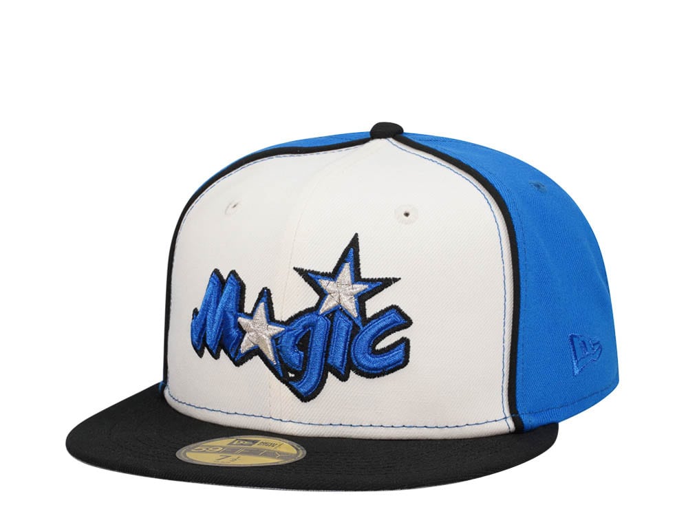 New Era Orlando Magic Chrome Black Blue Two Tone Edition 59Fifty Fitted Casquette