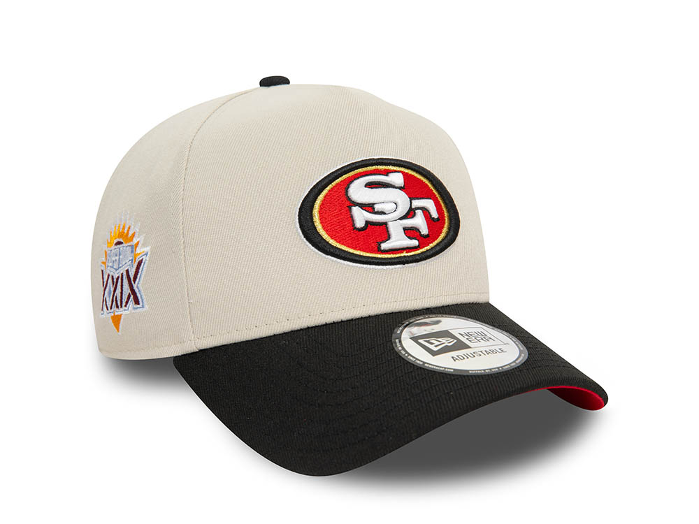 New Era San Francisco 49ers Super Bowl XXIX Chrome Two Tone A Frame Snapback Casquette