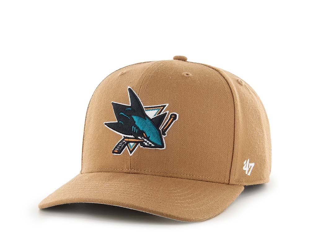 47Brand San Jose Sharks Classic DP Camel Snapback Casquette