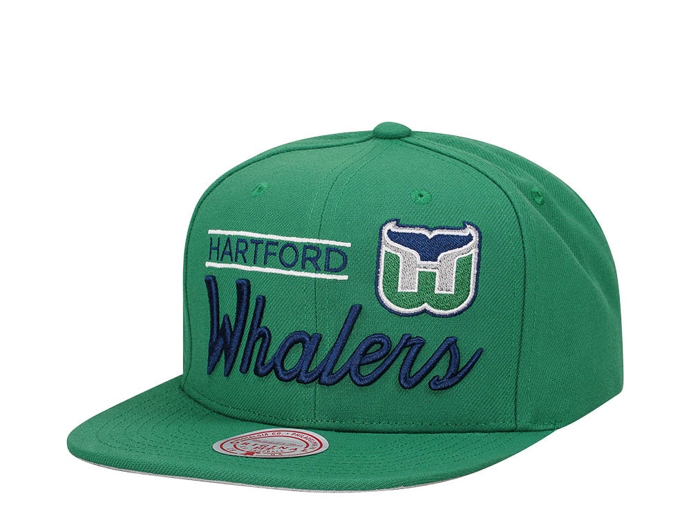 Mitchell & Ness Hartford Whalers Lock Up Vintage  Snapback Casquette